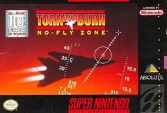 Nintendo SNES Turn and Burn: No Fly Zone [Loose Game/System/Item]